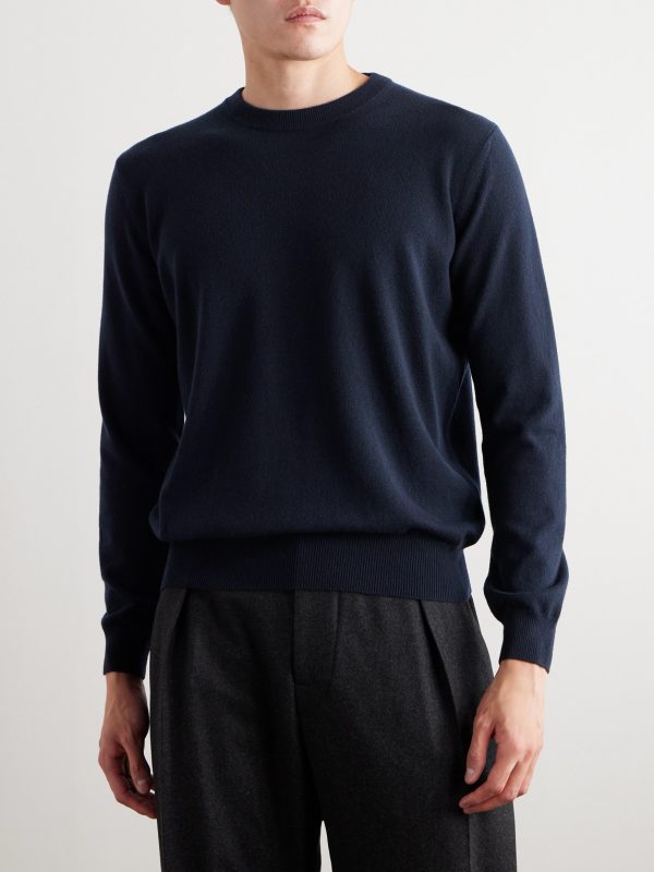 Slim-Fit Baby Cashmere Sweater - FR Slim-Fit Baby Cashmere Sweater - FR