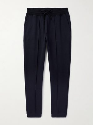 Whitney Tapered Cotton, Silk and Cashmere-Blend Jersey Sweatpants Whitney Tapered Cotton, Silk and Cashmere-Blend Jersey Sweatpants