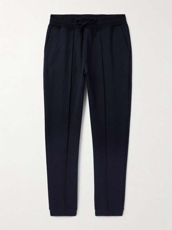 Whitney Tapered Cotton, Silk and Cashmere-Blend Jersey Sweatpants Whitney Tapered Cotton, Silk and Cashmere-Blend Jersey Sweatpants