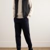 Whitney Tapered Cotton, Silk and Cashmere-Blend Jersey Sweatpants - OU Whitney Tapered Cotton, Silk and Cashmere-Blend Jersey Sweatpants - OU