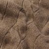 Napier Cable-Knit Baby Cashmere Sweater - CU