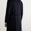 Winton Double-Breasted Cashmere Coat - BK Winton Double-Breasted Cashmere Coat - BK