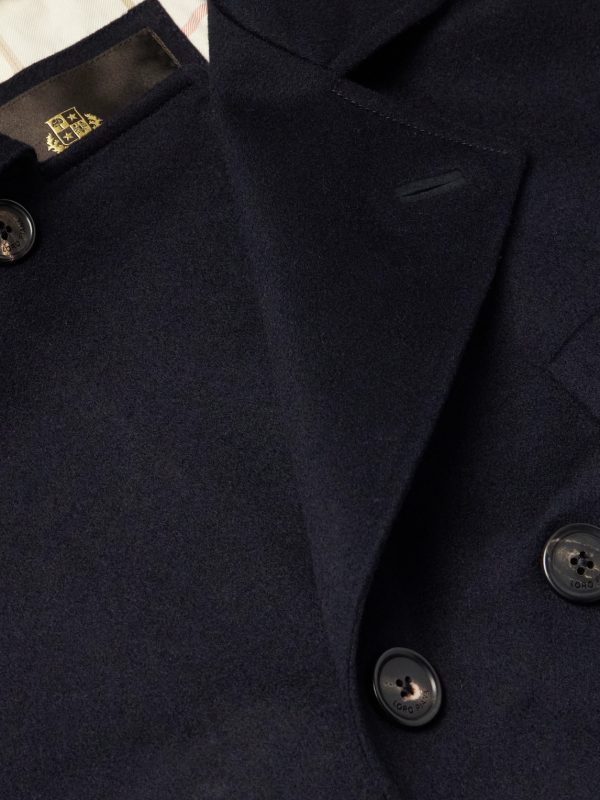 Winton Double-Breasted Cashmere Coat - CU Winton Double-Breasted Cashmere Coat - CU