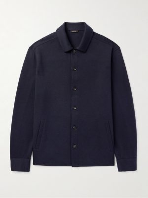 Whitney Cotton, Silk and Cashmere-Blend Shirt Jacket Whitney Cotton, Silk and Cashmere-Blend Shirt Jacket