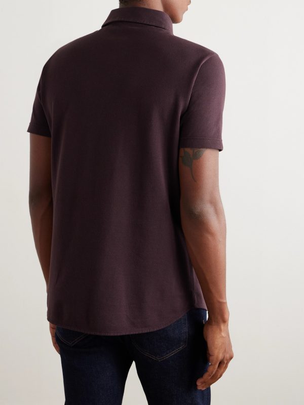 Cotton-Piqué Polo Shirt - FR Cotton-Piqué Polo Shirt - FR