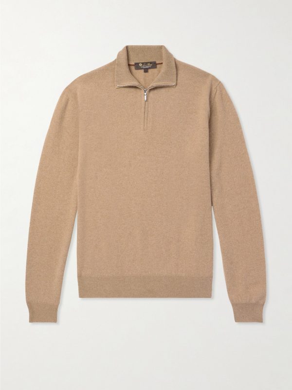 Baby Cashmere Half-Zip Sweater