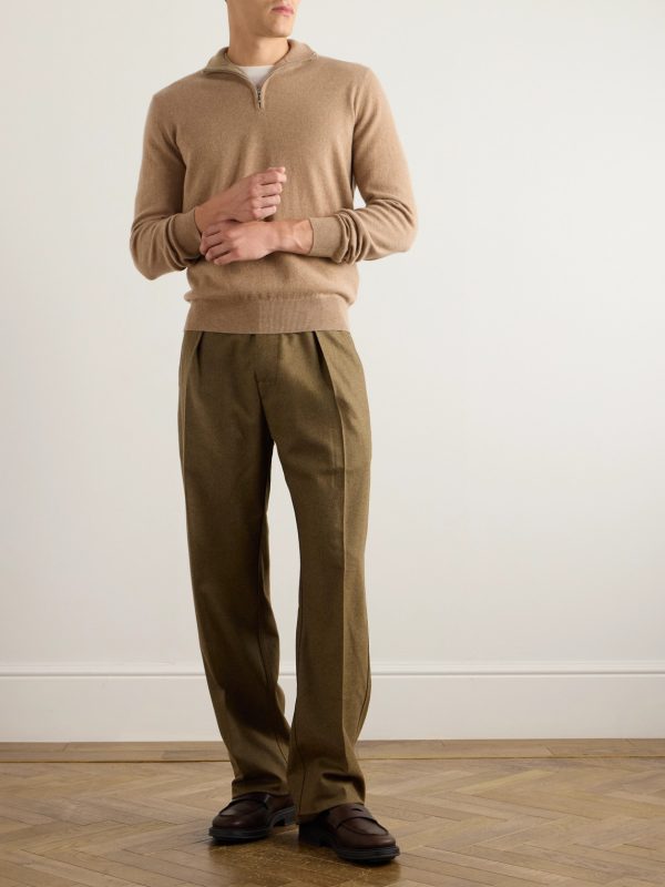 Baby Cashmere Half-Zip Sweater - OU