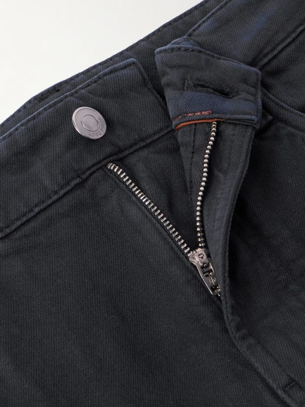 Quarona Slim-Fit Stretch-Cotton Twill Trousers - E1 Quarona Slim-Fit Stretch-Cotton Twill Trousers - E1