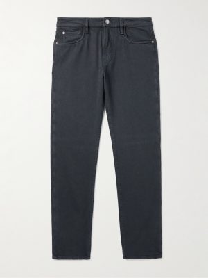 Quarona Slim-Fit Stretch-Cotton Twill Trousers Quarona Slim-Fit Stretch-Cotton Twill Trousers