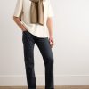 Quarona Slim-Fit Stretch-Cotton Twill Trousers - OU Quarona Slim-Fit Stretch-Cotton Twill Trousers - OU