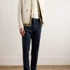 Jarno Austin Straight-Leg Stretch-Cotton Twill Trousers - OU Jarno Austin Straight-Leg Stretch-Cotton Twill Trousers - OU