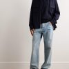 Slim-Fit Baby Cashmere Half-Zip Sweater - OU
