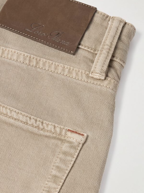Quarona Slim-Fit Stretch-Cotton Twill Trousers - CU Quarona Slim-Fit Stretch-Cotton Twill Trousers - CU