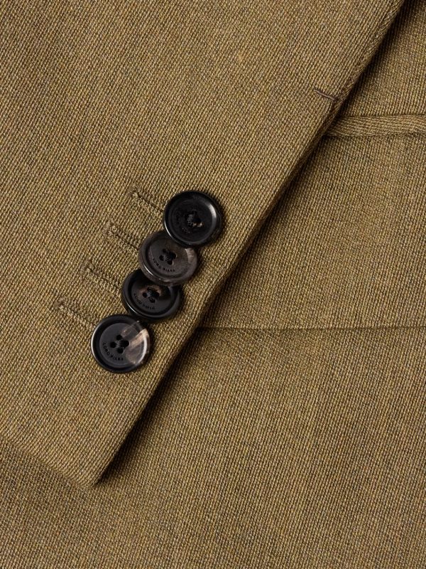 Double-Breasted Virgin Wool-Twill Suit Jacket - CU