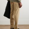 Jarno Austin Straight-Leg Stretch-Cotton Twill Trousers - BK