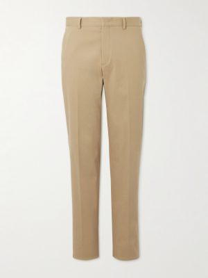 Jarno Austin Straight-Leg Stretch-Cotton Twill Trousers