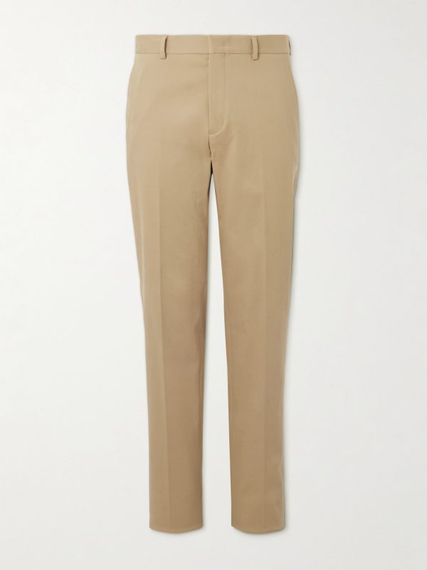 Jarno Austin Straight-Leg Stretch-Cotton Twill Trousers