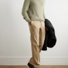 Jarno Austin Straight-Leg Stretch-Cotton Twill Trousers - OU