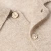 Camino Brushed Cashmere and Silk-Blend Polo Shirt - CU Camino Brushed Cashmere and Silk-Blend Polo Shirt - CU