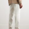 Jarno Austin Straight-Leg Stretch-Cotton Twill Trousers - BK Jarno Austin Straight-Leg Stretch-Cotton Twill Trousers - BK
