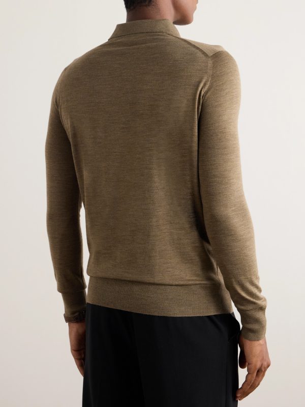 Wish® Wool Polo Shirt - BK Wish® Wool Polo Shirt - BK