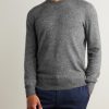 Brushed Cashmere and Silk-Blend Sweater - FR