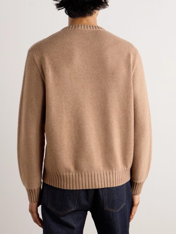 Birdseye Cashmere Sweater - BK