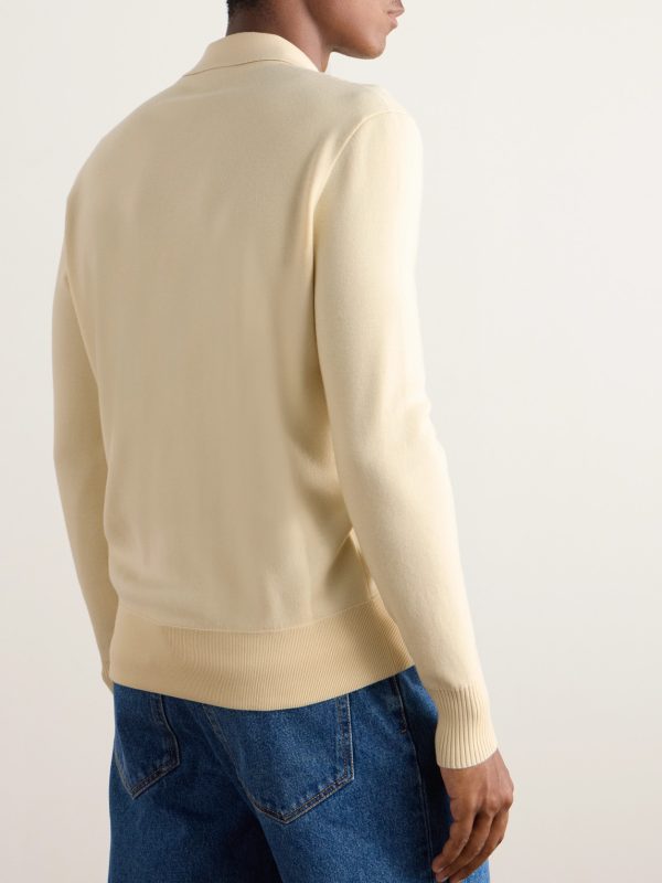 Wool Polo Shirt - BK Wool Polo Shirt - BK