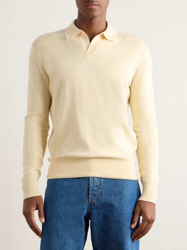 Wool Polo Shirt - FR Wool Polo Shirt - FR