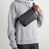Leather-Trimmed Monogrammed Supreme Coated-Canvas Belt Bag - OU