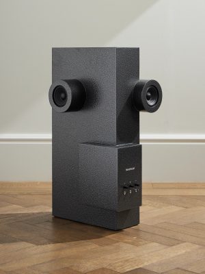 Brutalist Recycled-Aluminium Speaker