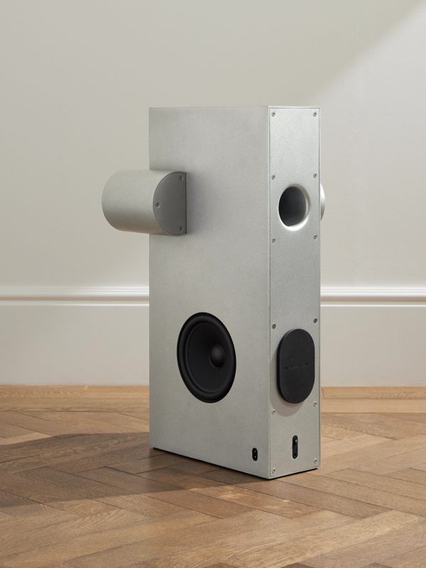 Brutalist Recycled-Aluminium Speaker - BK Brutalist Recycled-Aluminium Speaker - BK
