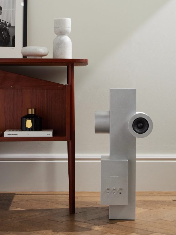Brutalist Recycled-Aluminium Speaker - OU Brutalist Recycled-Aluminium Speaker - OU