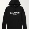 Logo-Print Stretch-Cotton Jersey Hoodie Logo-Print Stretch-Cotton Jersey Hoodie