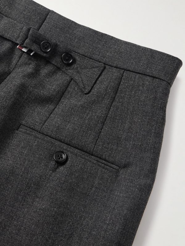 Straight-Leg Virgin Wool Trousers - CU Straight-Leg Virgin Wool Trousers - CU