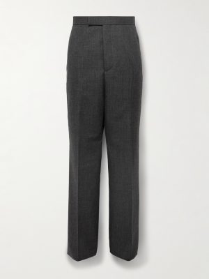 Straight-Leg Virgin Wool Trousers Straight-Leg Virgin Wool Trousers