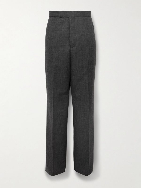 Straight-Leg Virgin Wool Trousers Straight-Leg Virgin Wool Trousers