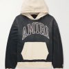 Logo-Appliquéd Colour-Block Cotton-Jersey Hoodie Logo-Appliquéd Colour-Block Cotton-Jersey Hoodie