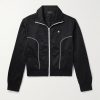 Logo-Appliquéd Jersey Track Jacket