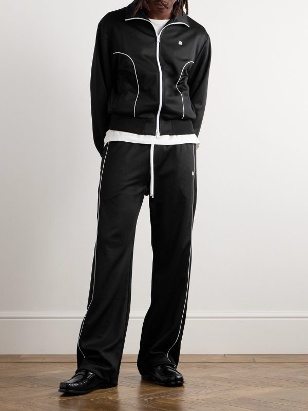 Logo-Appliquéd Jersey Track Jacket - OU