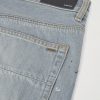Straight-Leg Frayed Paint-Splattered Jeans - CU Straight-Leg Frayed Paint-Splattered Jeans - CU