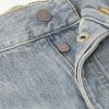 Straight-Leg Frayed Paint-Splattered Jeans - E1 Straight-Leg Frayed Paint-Splattered Jeans - E1