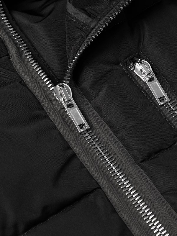 Quilted Kinetix Faille Hooded Down Jacket - CU Quilted Kinetix Faille Hooded Down Jacket - CU