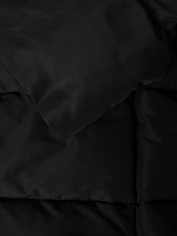 Quilted Kinetix Faille Hooded Down Jacket - E1 Quilted Kinetix Faille Hooded Down Jacket - E1