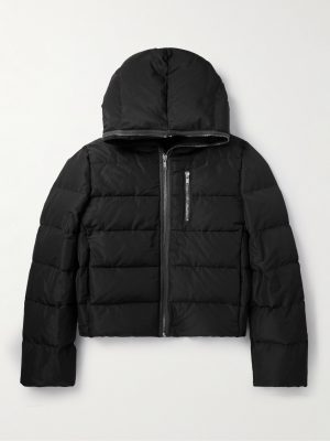 Quilted Kinetix Faille Hooded Down Jacket Quilted Kinetix Faille Hooded Down Jacket