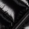 Quilted Glossed-Shell Hooded Down Jacket - E1 Quilted Glossed-Shell Hooded Down Jacket - E1