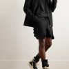 Stefan Straight-Leg Distressed Wool-Drill Cargo Shorts - OU Stefan Straight-Leg Distressed Wool-Drill Cargo Shorts - OU