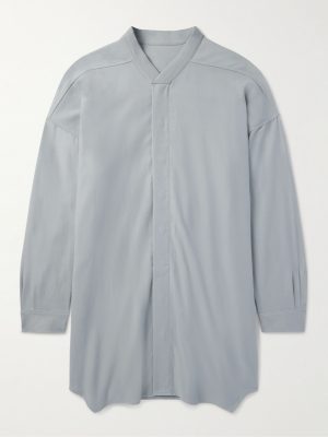 Oversized Cotton-Flannel Shirt Oversized Cotton-Flannel Shirt