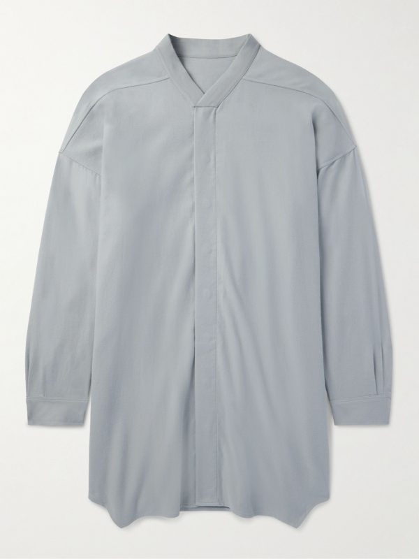 Oversized Cotton-Flannel Shirt Oversized Cotton-Flannel Shirt