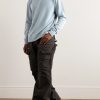 Boiled Cashmere and Wool-Blend Sweater - OU Boiled Cashmere and Wool-Blend Sweater - OU